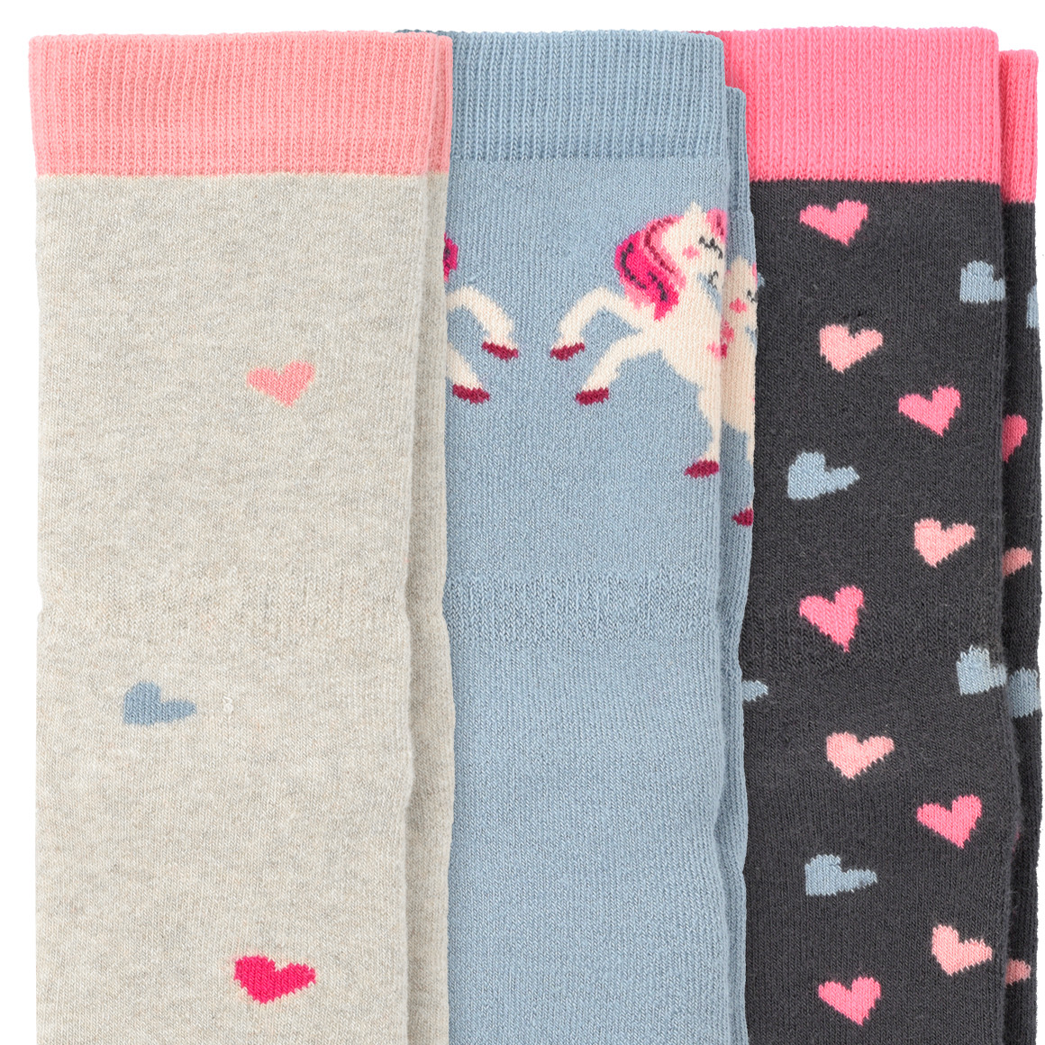 3 Paar Mädchen Frotteesocken im Set