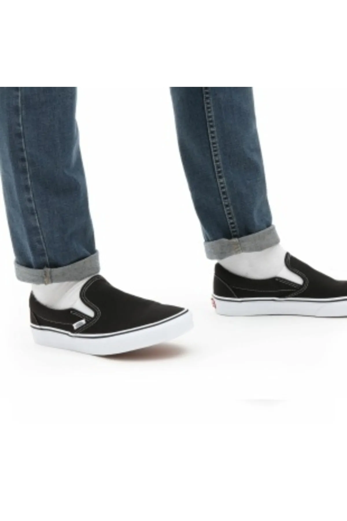 Vans  UA Classic Slip-On Schwarze Unisex-Sportschuhe