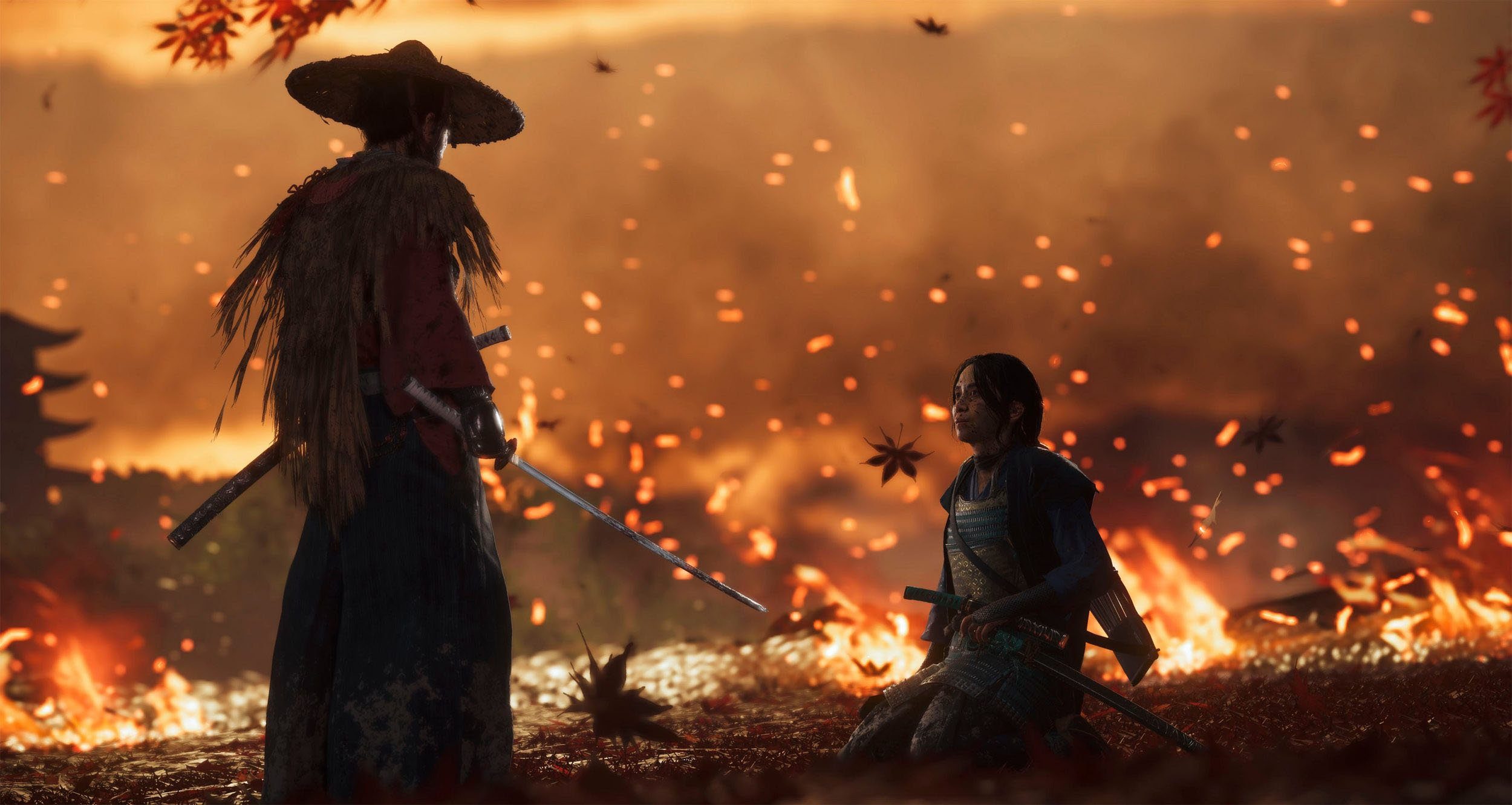 PlayStation 4 Slim, 500GB, inkl. Ghost of Tsushima