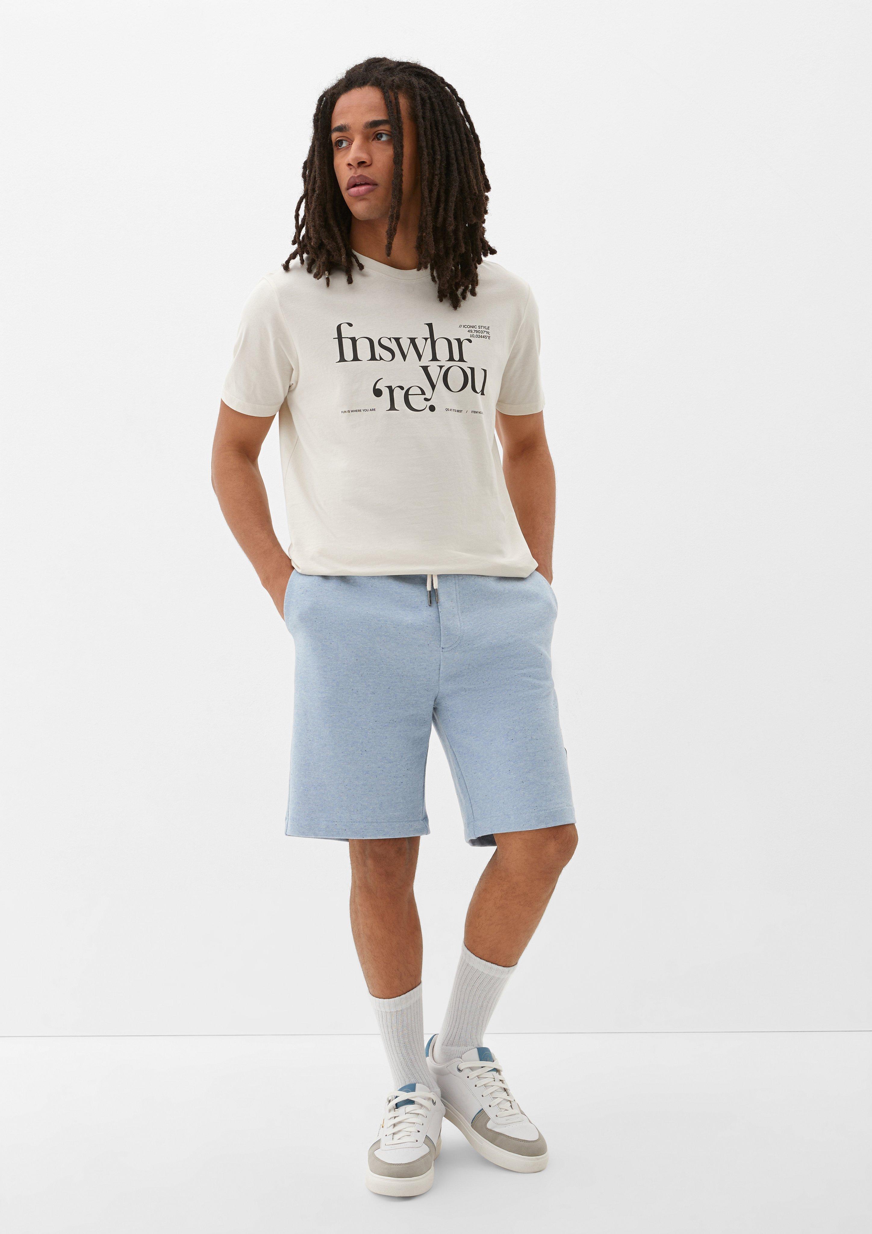 Relaxed: Melierte Shorts  2127964-51W0