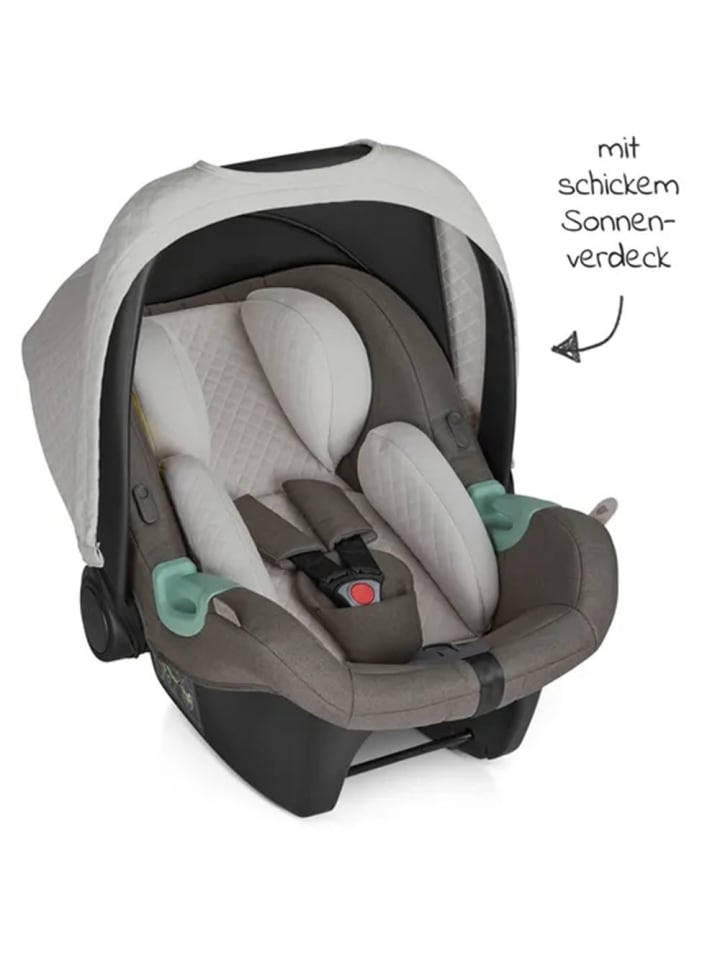 ABC-Design Babyschale Tulip inkl. Zusatzverdeck (Autositz Gruppe in beige,gruen günstig kaufen onesize