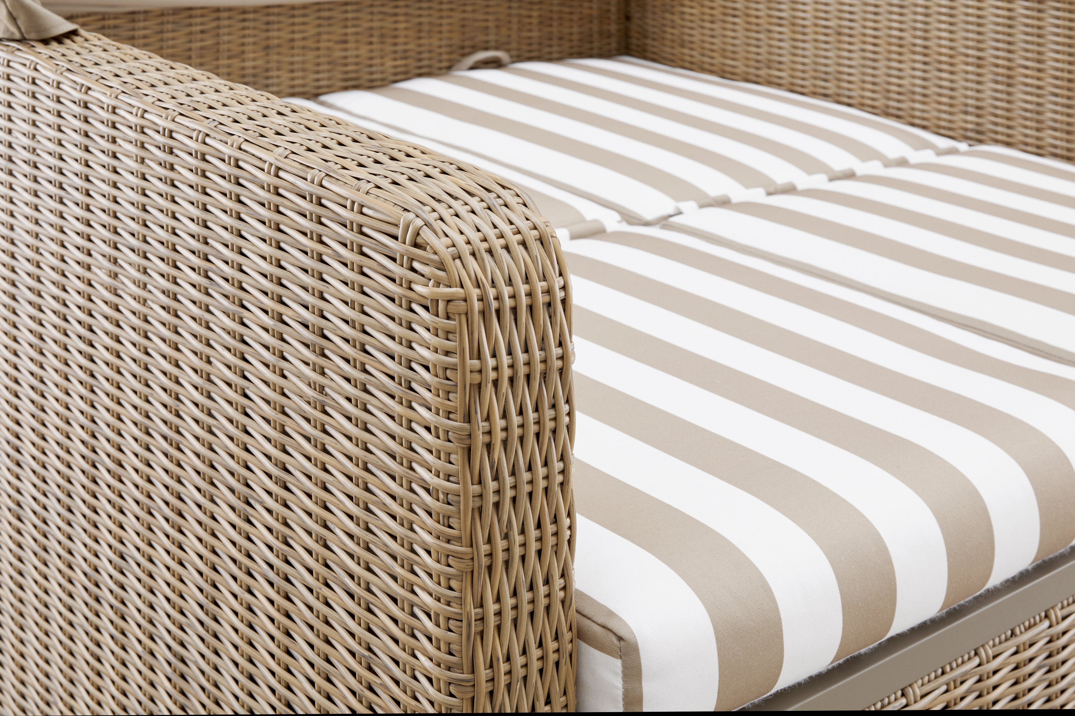 Guido Maria Kretschmer Home&Living Loungesofa Norderney, 8 Teile, BxLxH: 146x140x78 cm, Strandkorb
