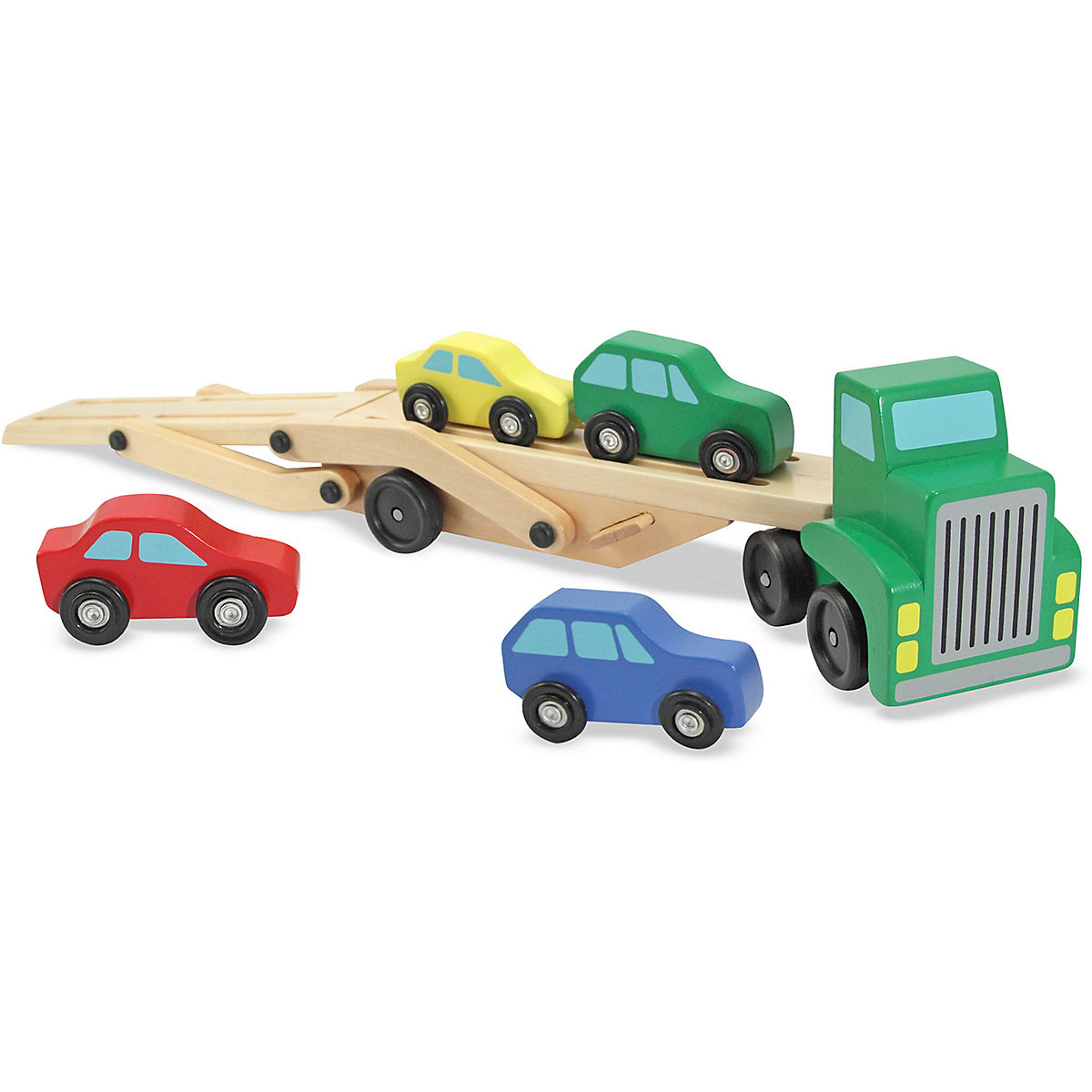 Autotransporter aus Holz