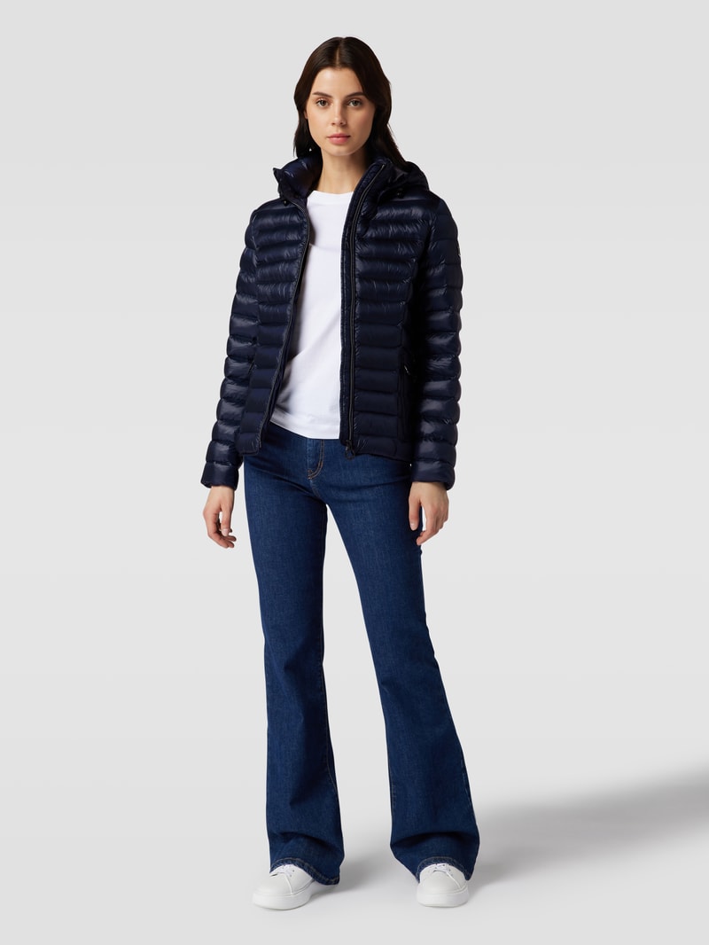 Italy Hood 1001 Funktionsjacke mit abnehmbarer Kapuze in marineblau