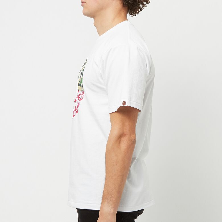 A Bathing Ape Abc Camo Crazy Busy Works Tee white