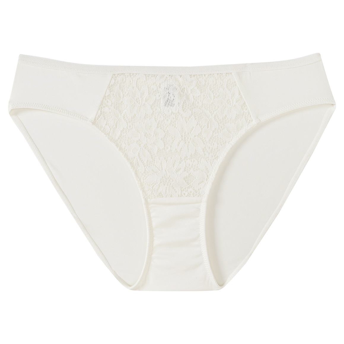 Damen Slip mit Spitzeneinsatz