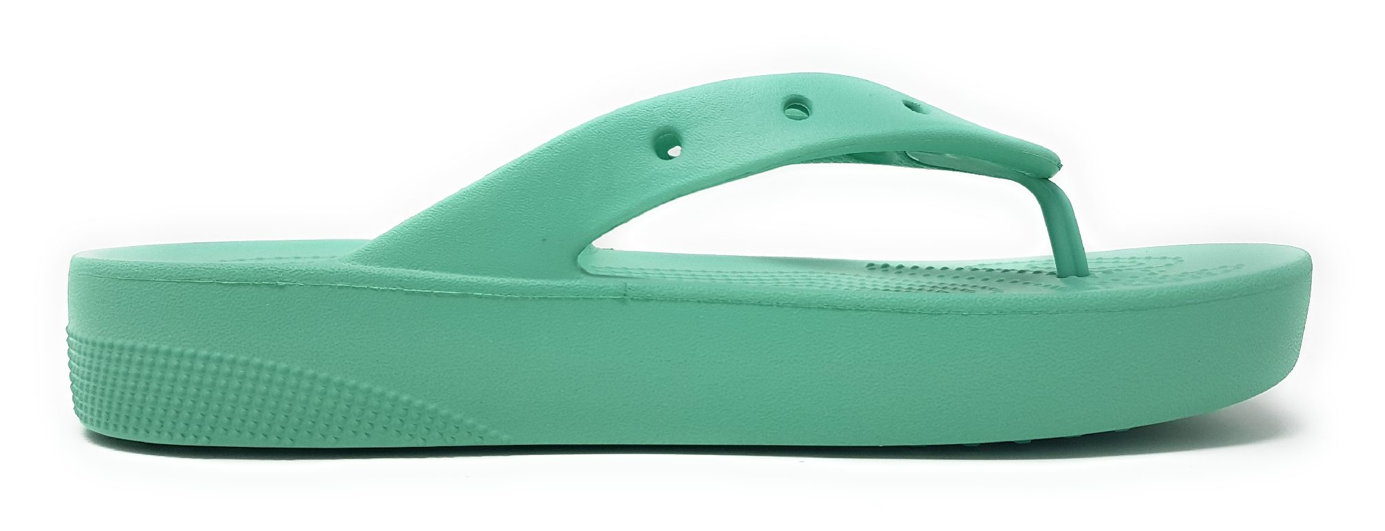 Crocs classic platif. flip 207714 Türkis bug pistazie