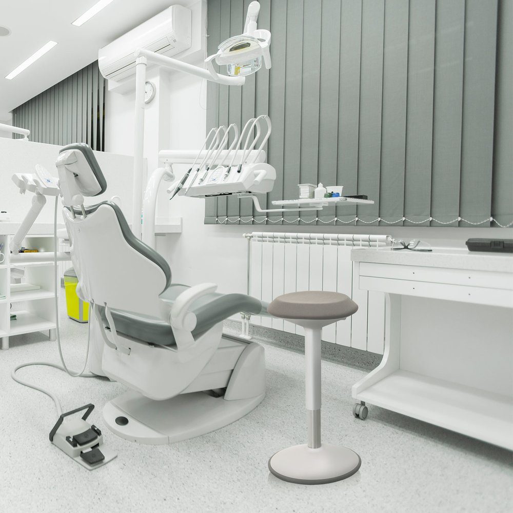 hjh OFFICE Stehhilfe Stehhilfe BALANCE SIT III W Stoff ohne Armlehnen, Hocker, Bürohocker