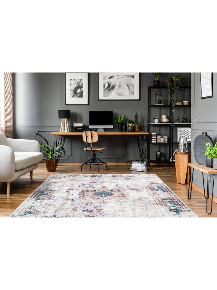 Arte Espina Teppich Rhodie in Multi / Braun günstig kaufen