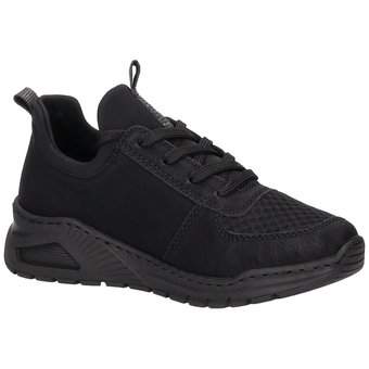 Rieker Slip On Sneaker in schwarz