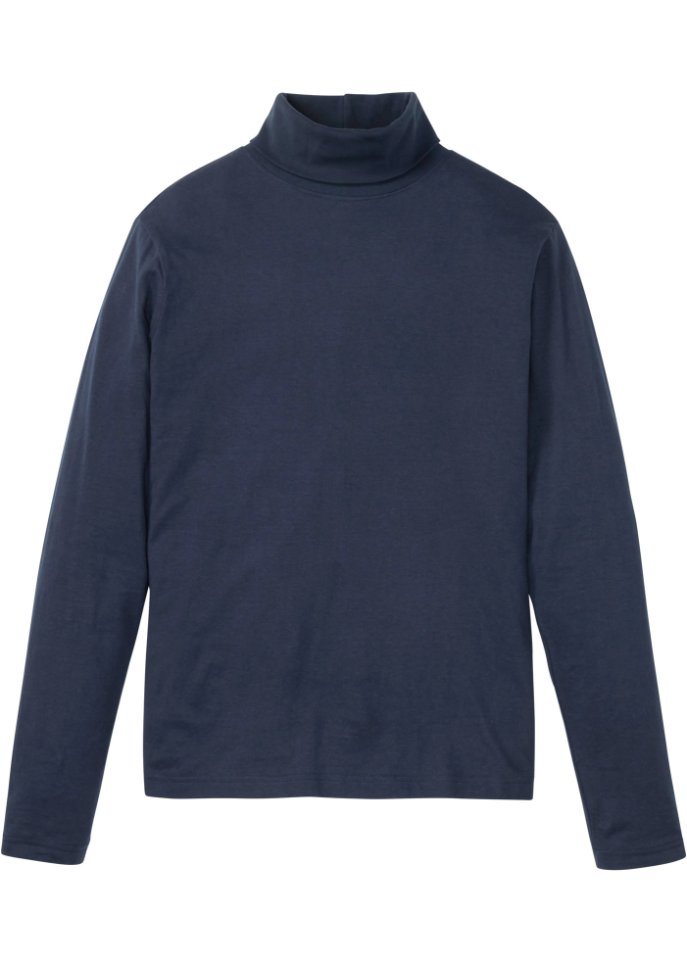 Langarmshirt mit Rollkragen