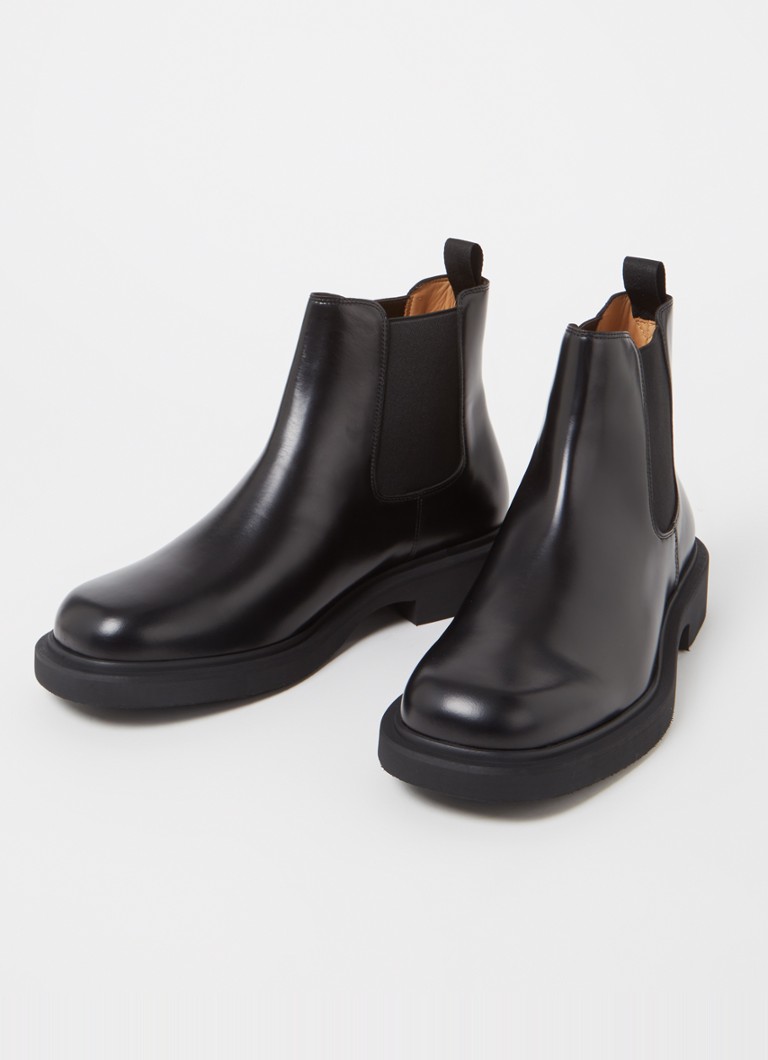 Ghete Chelsea Sandro din piele