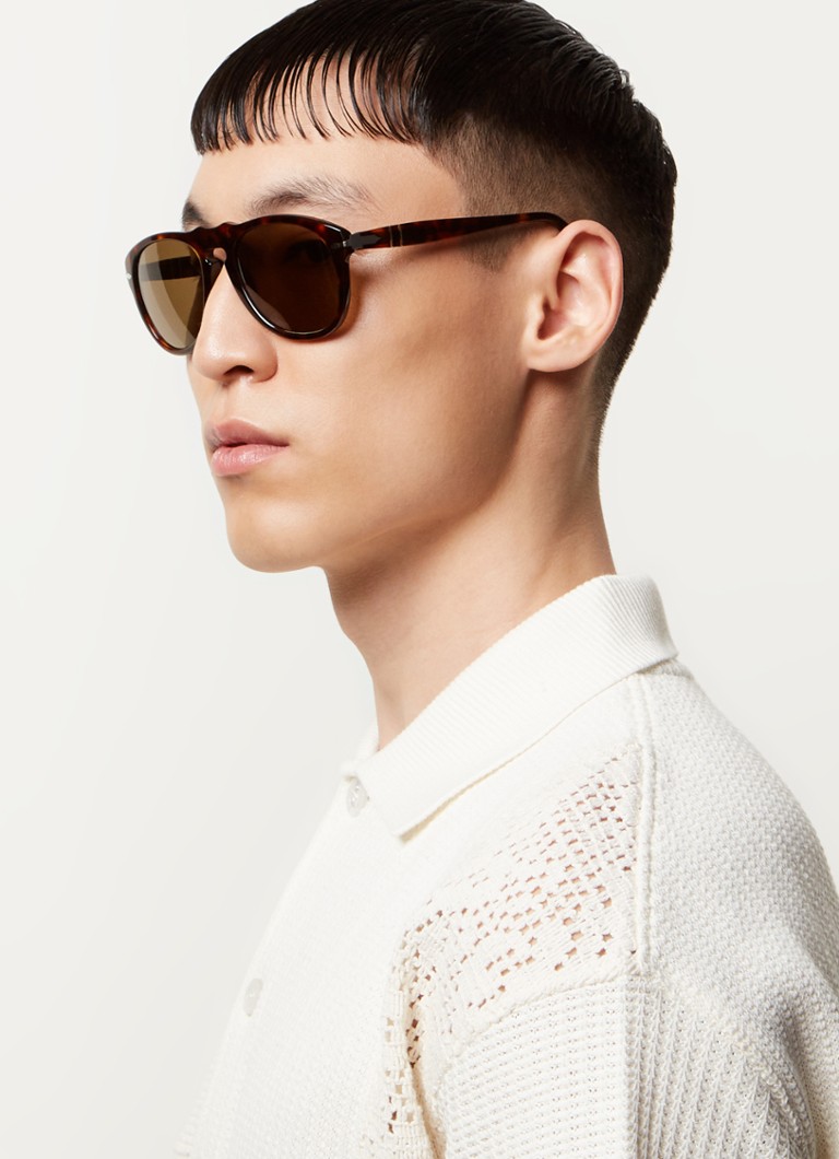 Persol PERSOL *PO0649 54 Trt Brn Brn