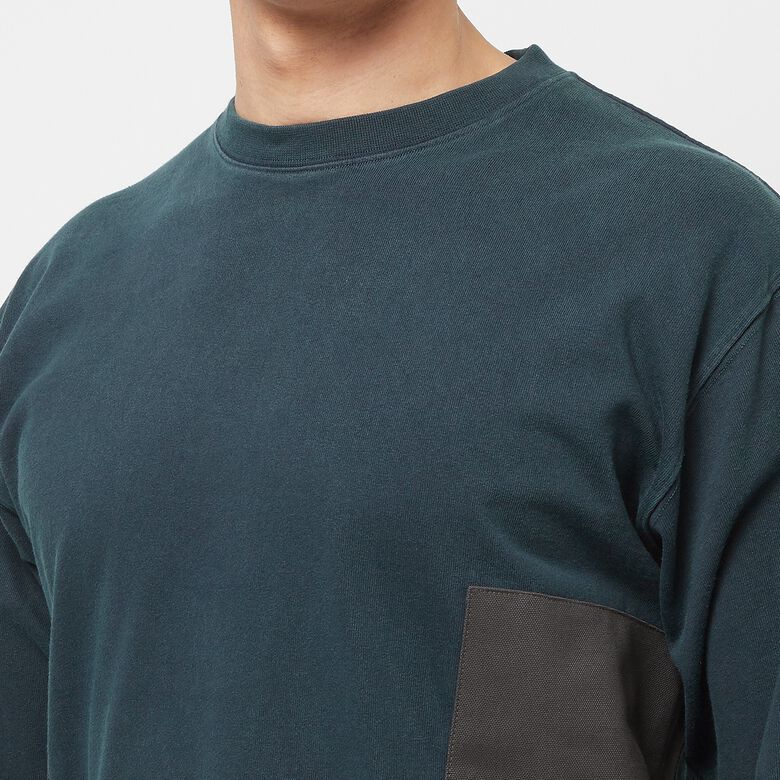GR10K Panel 8OZ Utility Longsleeve T-Shirt brigadiere blue