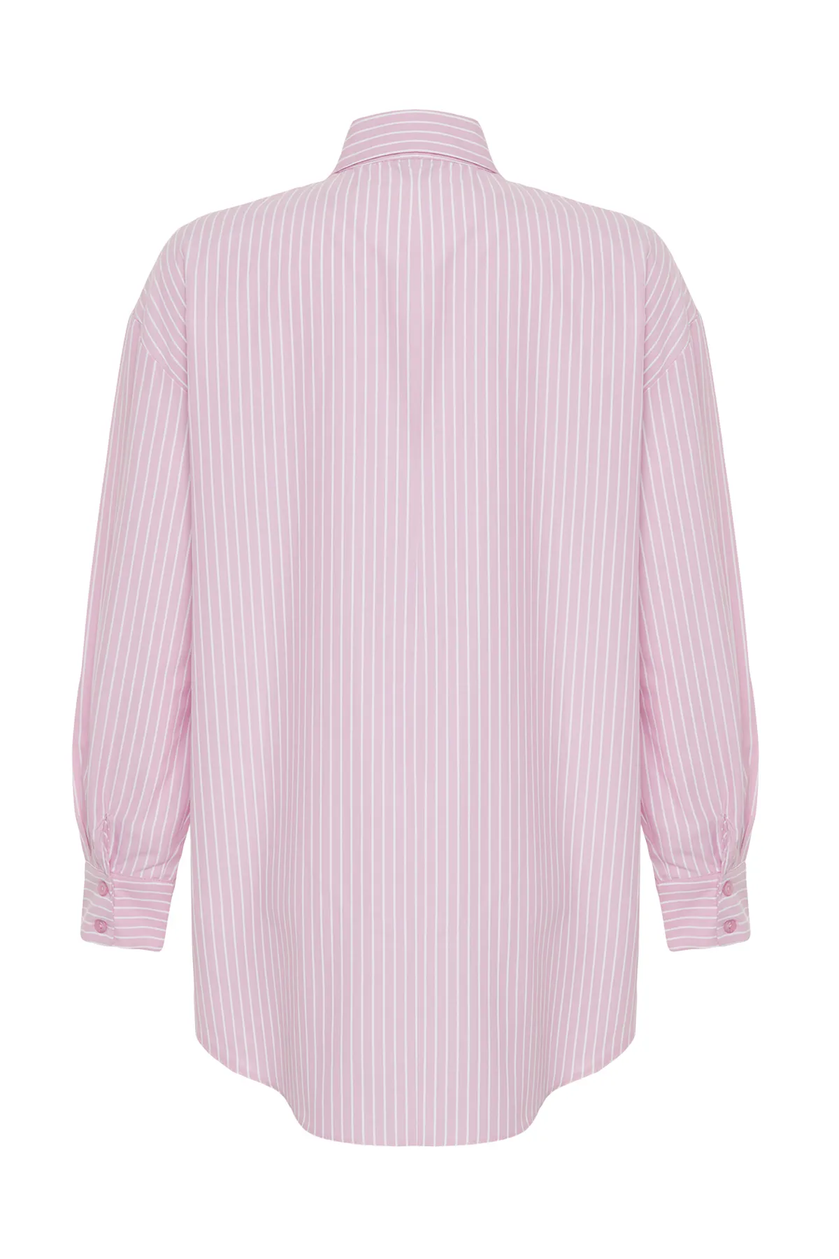 Trendyol Collection  Hemd - Rosa - Oversized
