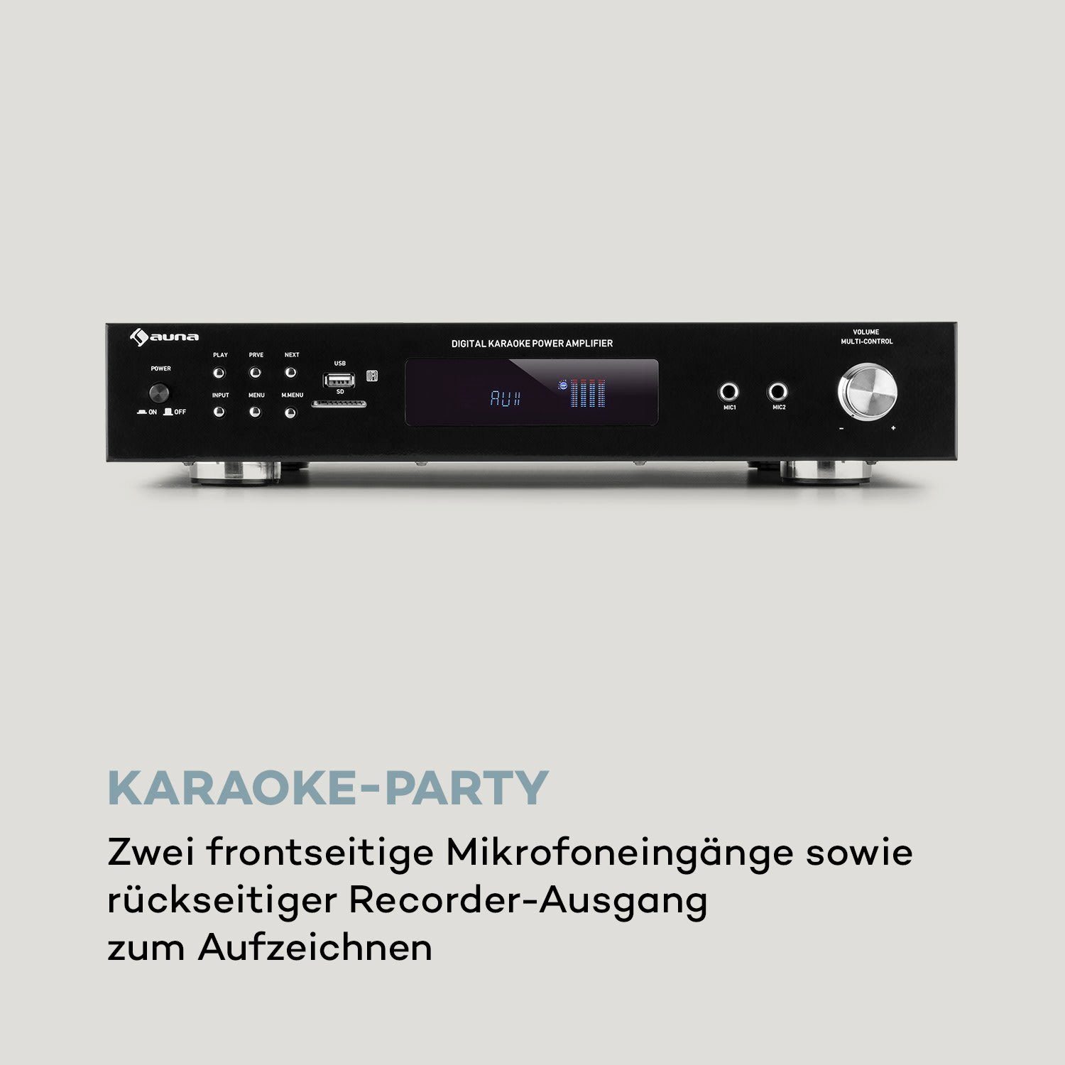 Auna AMP-9200 BT Audioverstärker