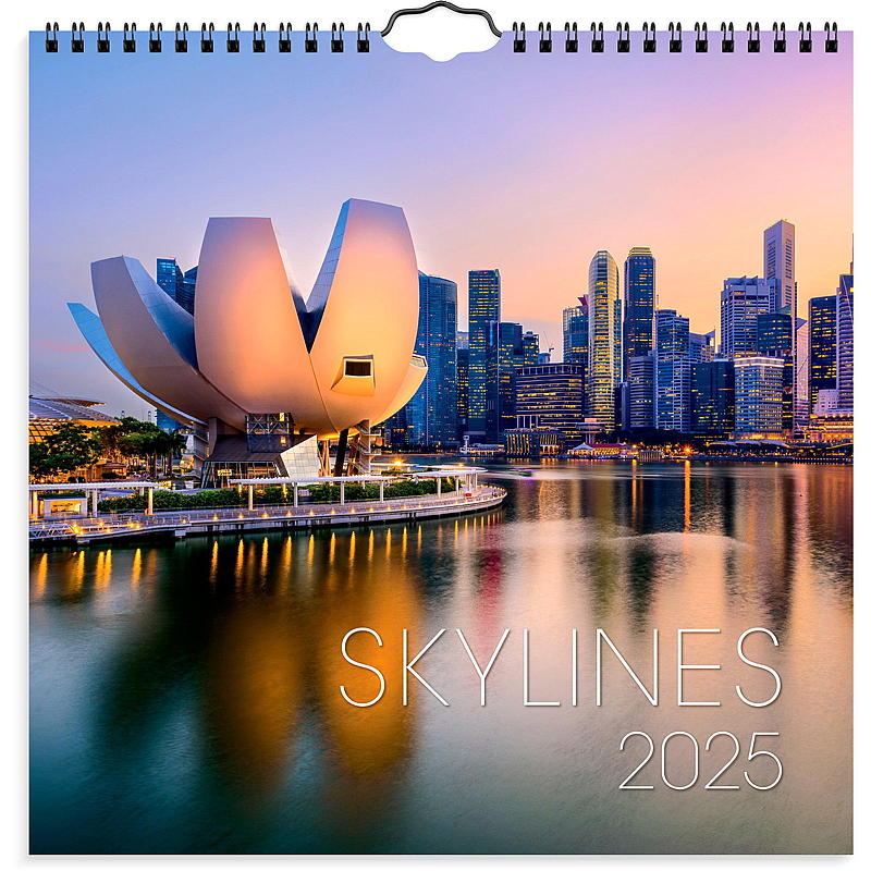Veggkalender skylines 2025