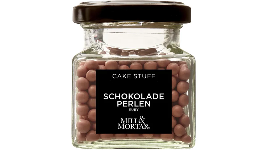 MILL&MORTAR Schokolade Perlen Ruby 45 g