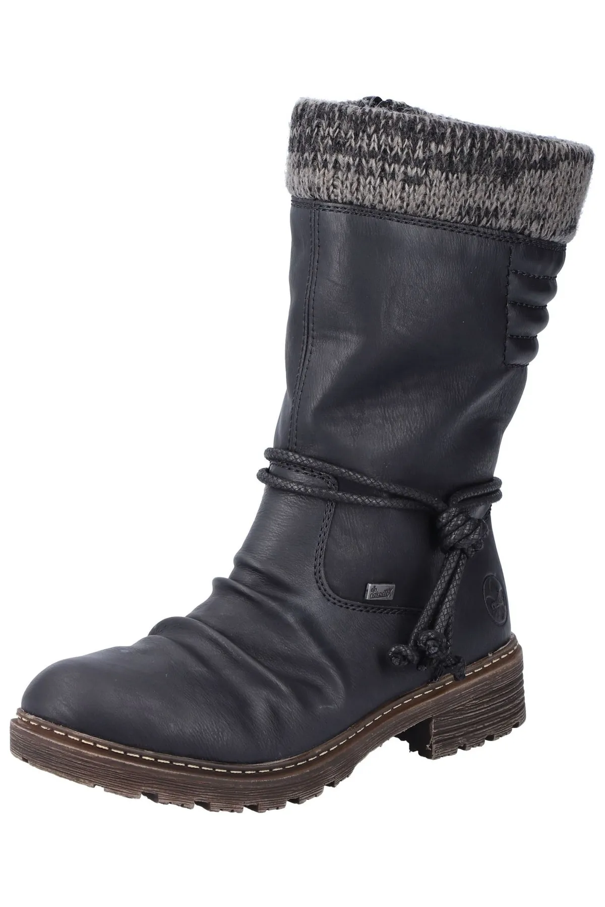 Rieker  Stiefel - Schwarz - Blockabsatz