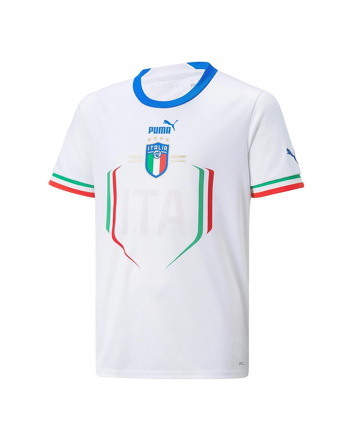 FIGC AWAY JSY REPLICA JR Kinder Fussballtrikot Neu für Jungen