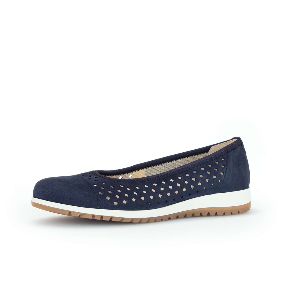 Gabor comfort Sportliche Ballerina blau