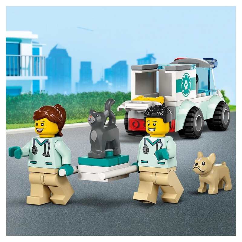 60382 L'intervention du véhicule vétérinaire LEGO City
