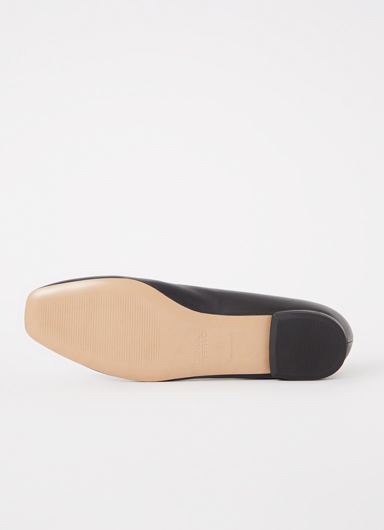 Claudie Pierlot Augustin ballerina van schapenleer