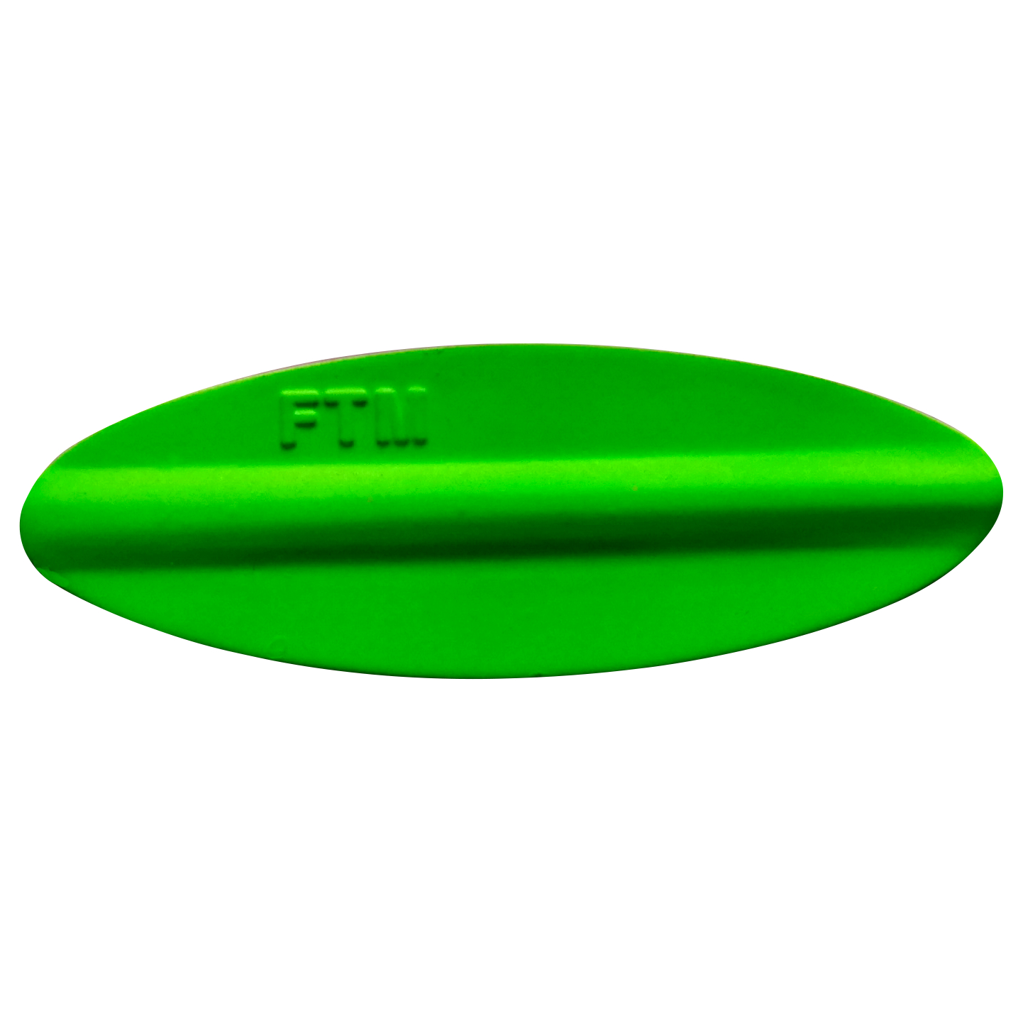 FTM Trout Spoon Fishing Tackle Max Omura Inline (Orange/Grün UV)