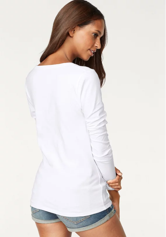 Langarmshirt