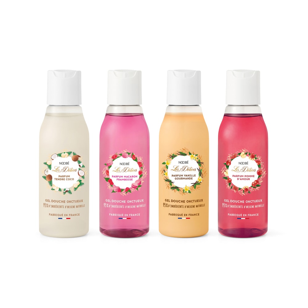 Nocibé Les Délices - Ma Collection de Gels Douche Coffret 4 gels douche