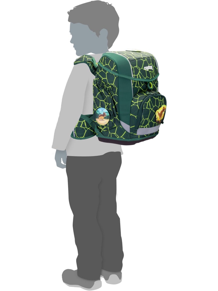 Ergobag Schulranzen cubo Set in BärRex günstig kaufen onesize
