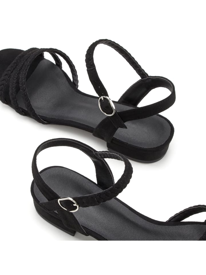 LASCANA Sandale in schwarz günstig kaufen