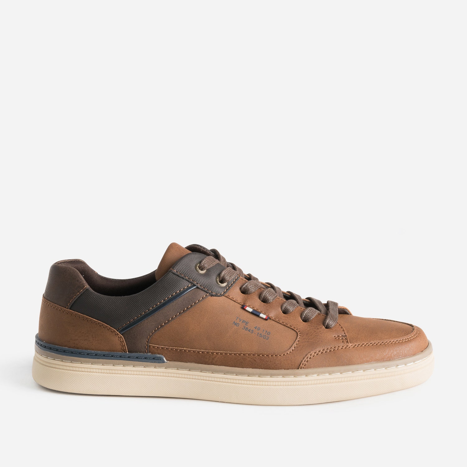 Tennis cognac et marron