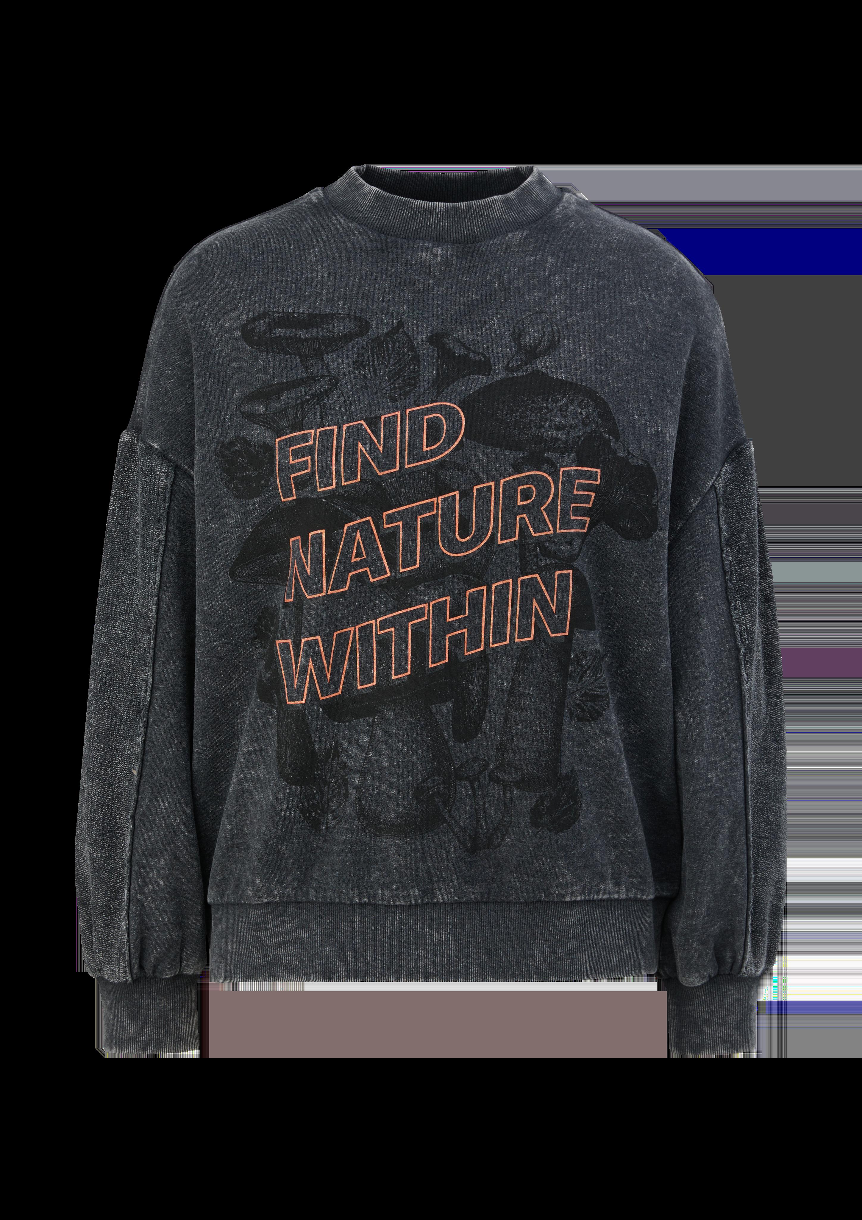 Sweatshirt mit Glitzerartwork  2120201-99D0