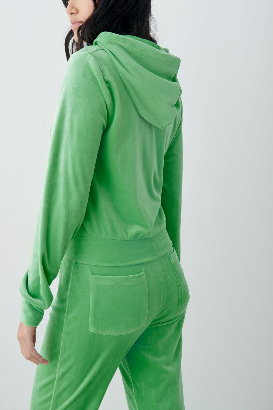 Velour trousers