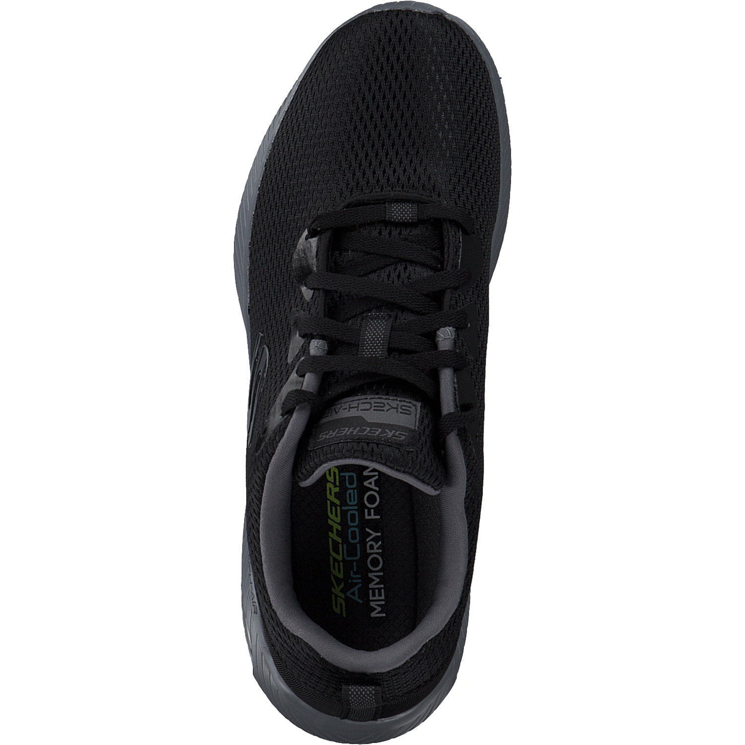 Skechers 52556, Sneakers Low, Herren, Schwarz (Black)