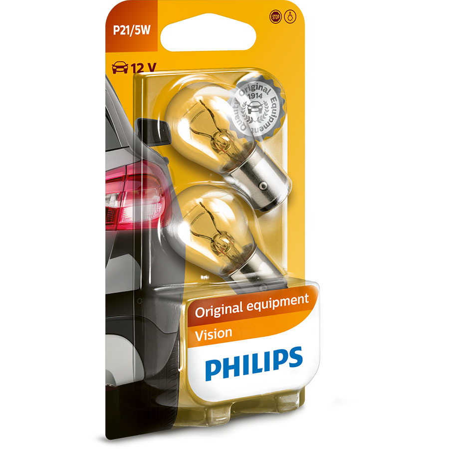 Philips Standard P21/5W Glühlampe, 2 Stück - ATU