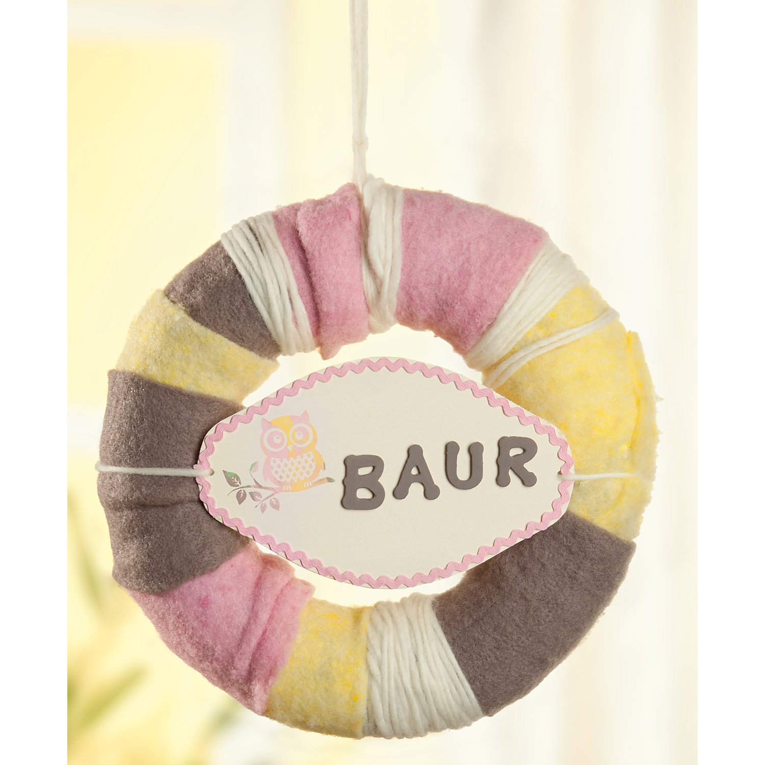 Filzband, taupe, 13 cm, 1,5 m