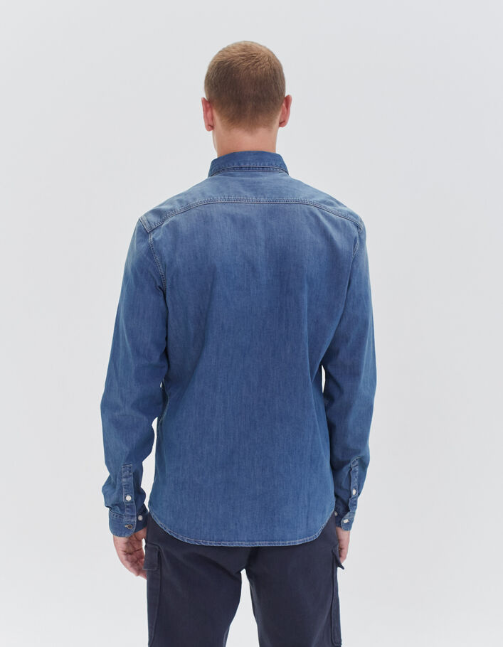 Chemise en jean REGULAR indigo Homme