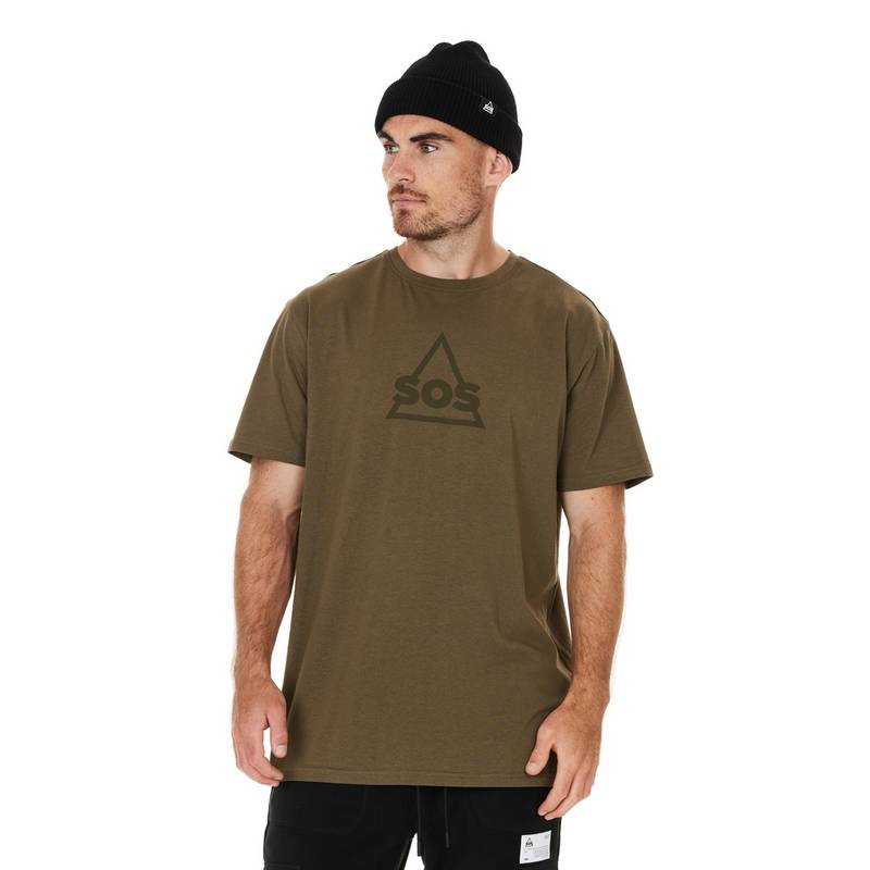 SOS Kvitfjell Printshirt Herren