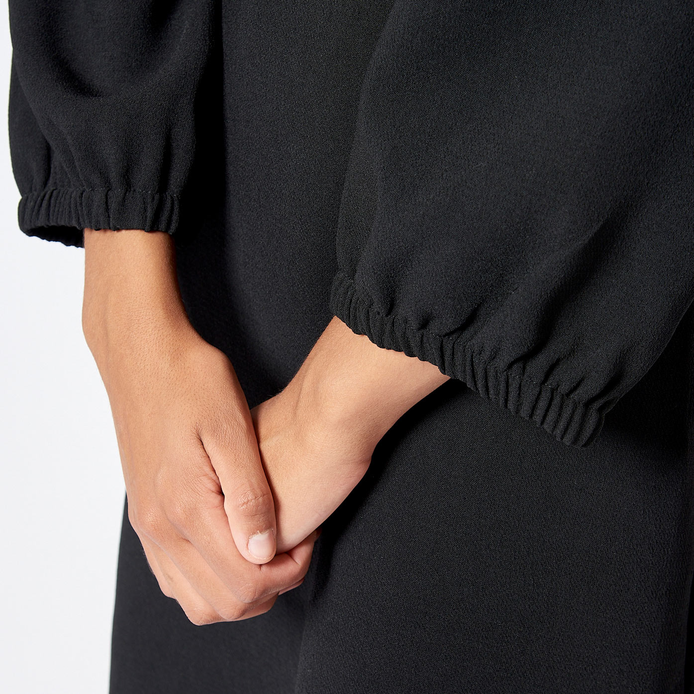 NEVER  Robe noire Femme
