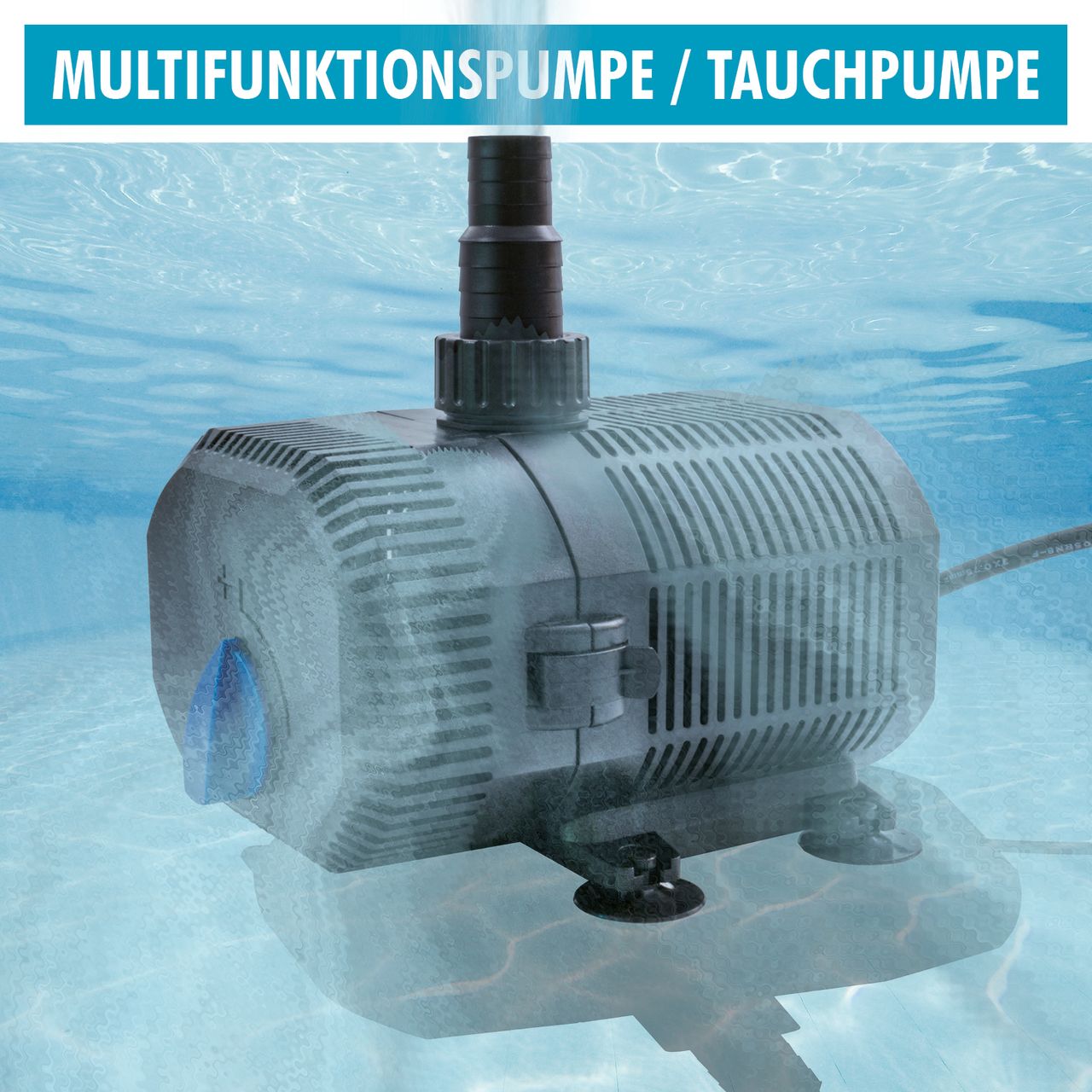 MAUK CQB-6500 Teich Pumpe 5800l/h zu #1905 Teichdruckfilter Set