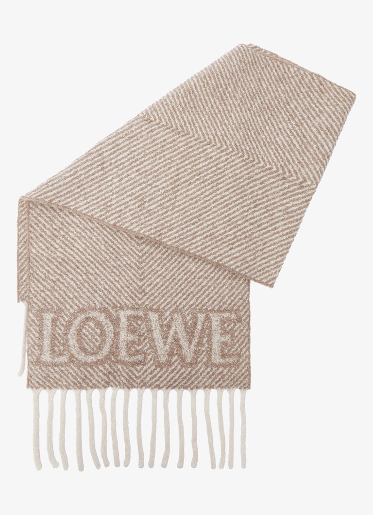 Eșarfă LOEWE cu logo, 184 x 47 cm