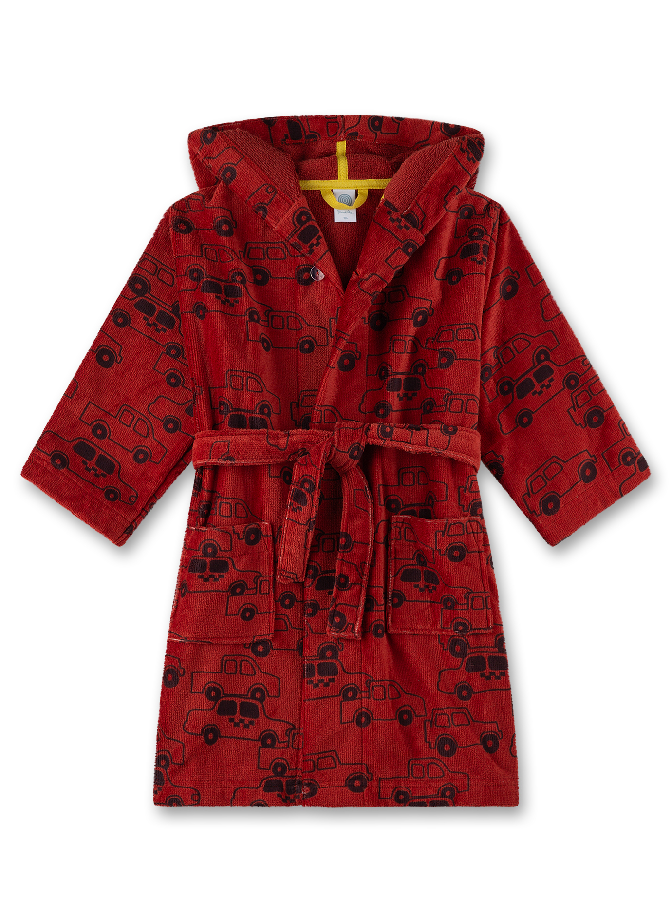 Jungen-Bademantel Rot