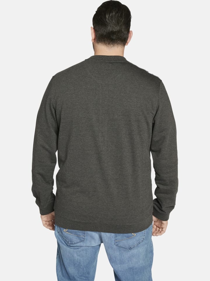 Charles Colby Sweatjacke DUKE GABRIEL in dunkelgrau günstig kaufen