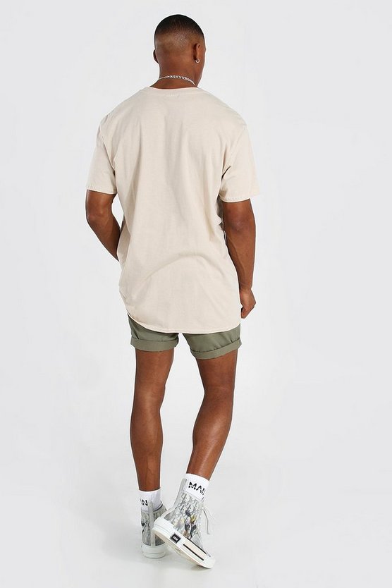 Slim-Fit Chino-Shorts