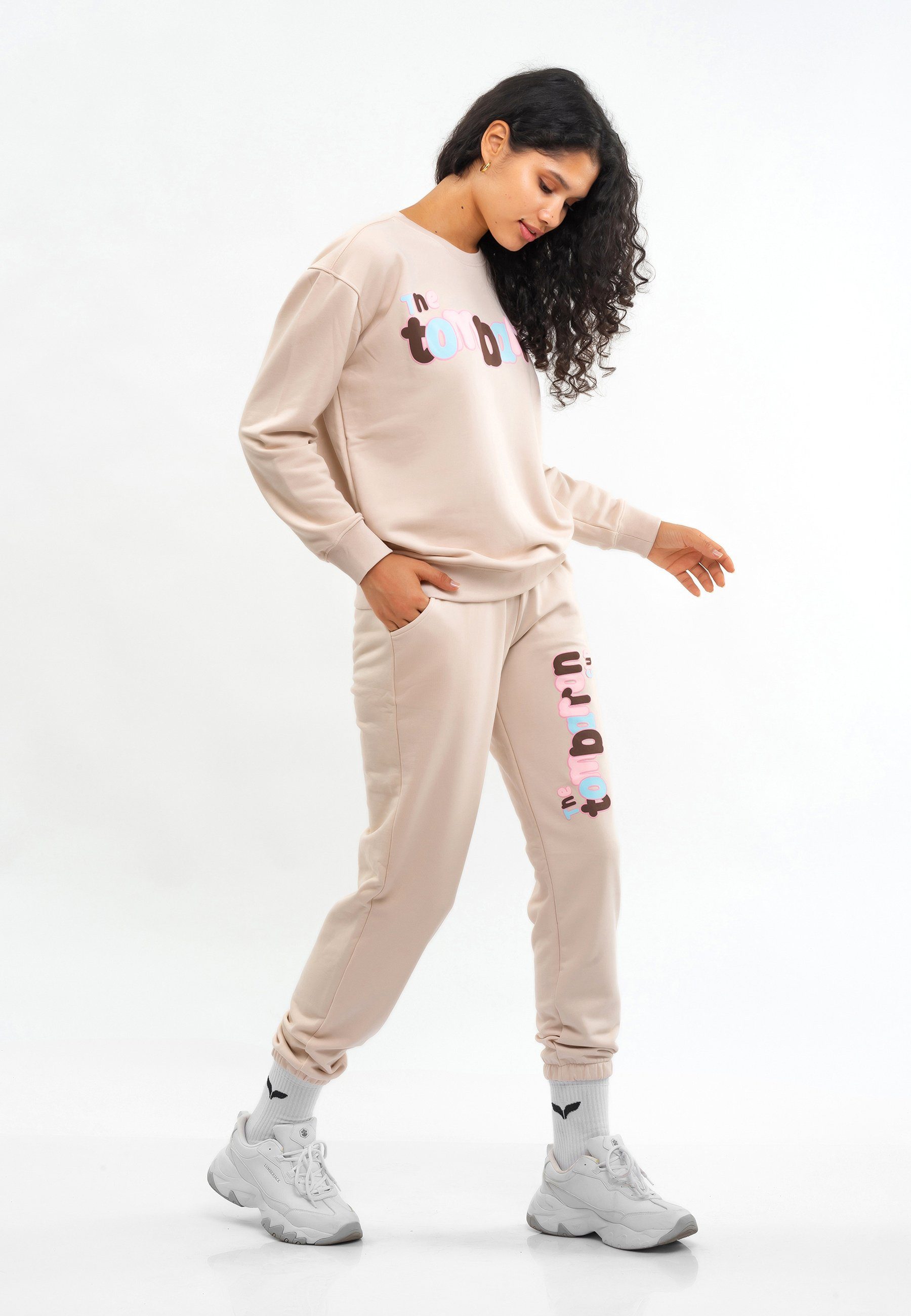 Tom Barron Jumpsuit Tom Barron Freizeitanzug WOMEN REGULAR FIT SWEATSHIRT AND PANTS SETS