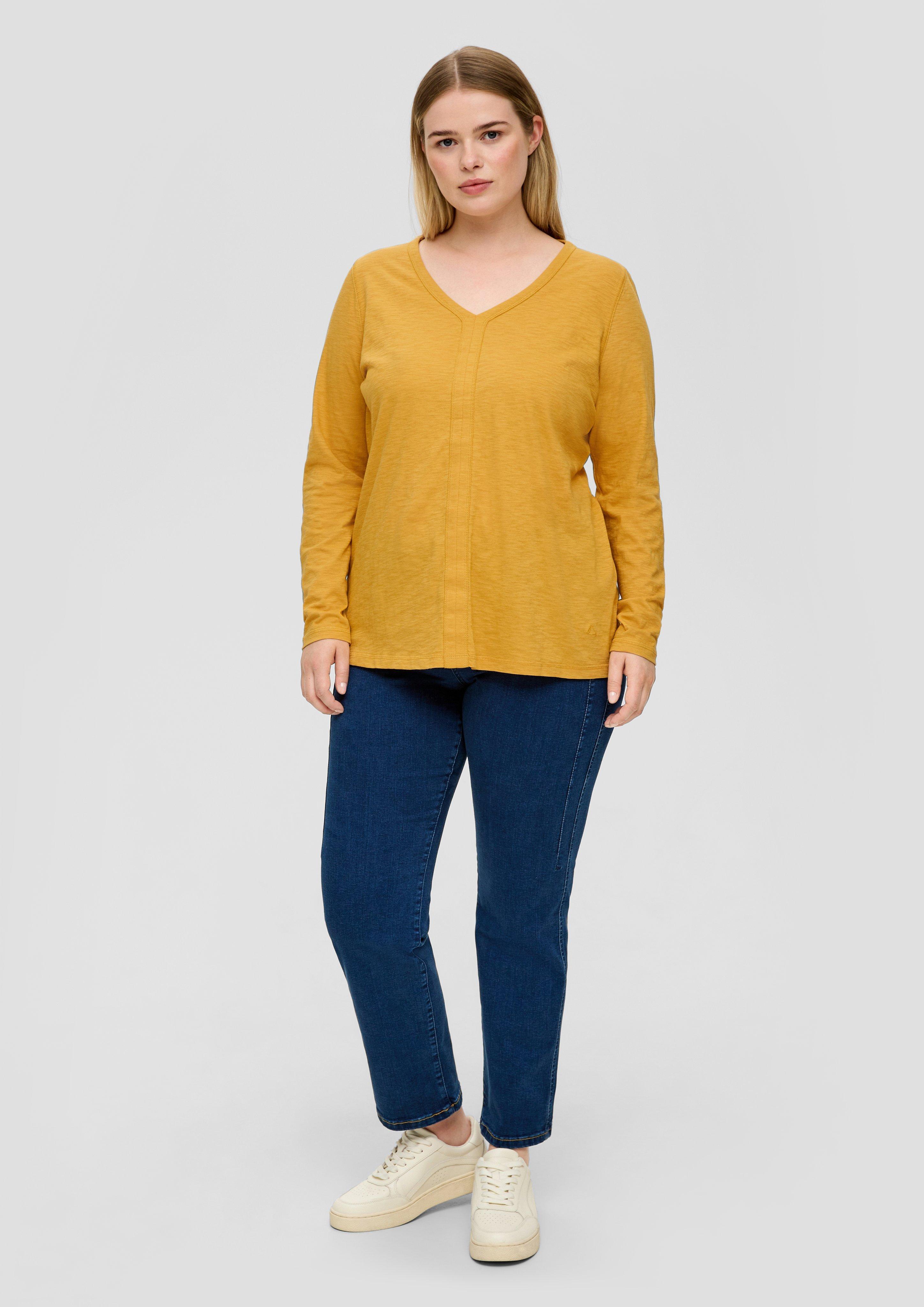Longsleeve mit Teilungsnaht  2135920-1548