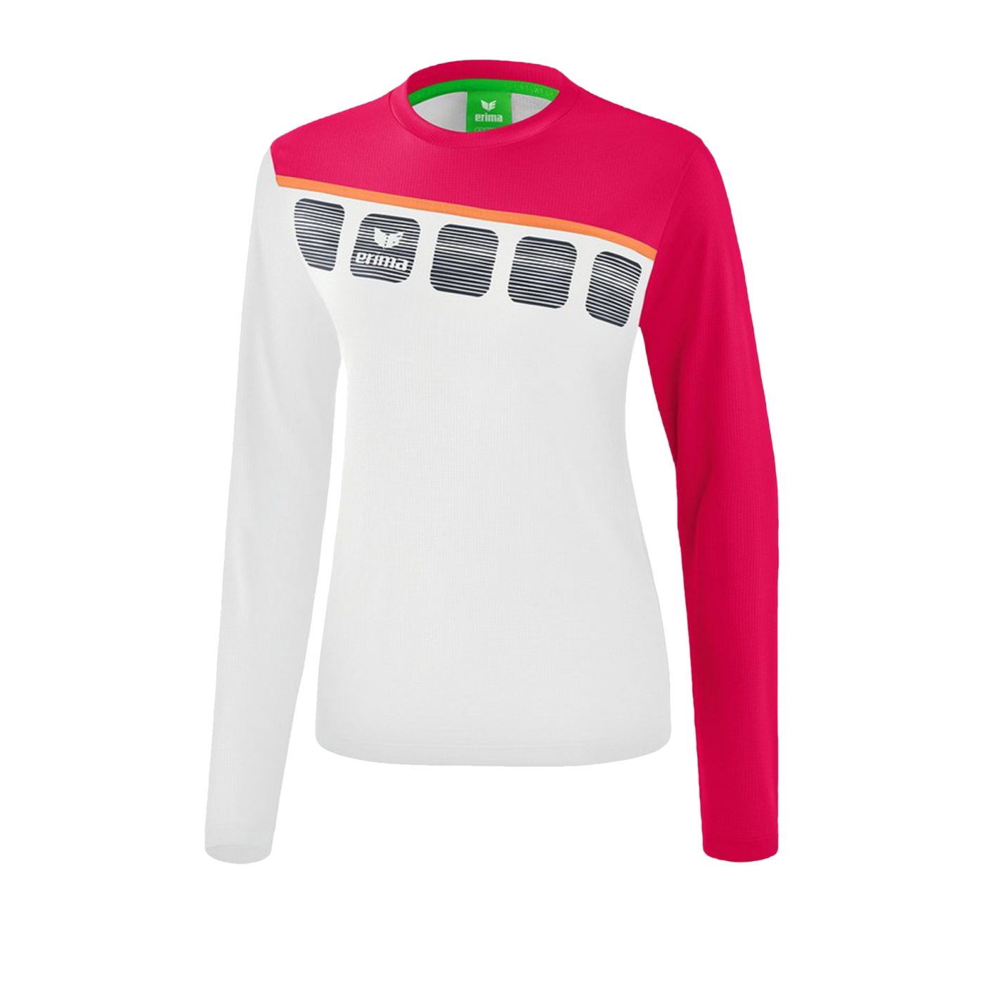 Erima 5-C Longsleeve Kids Weiss
