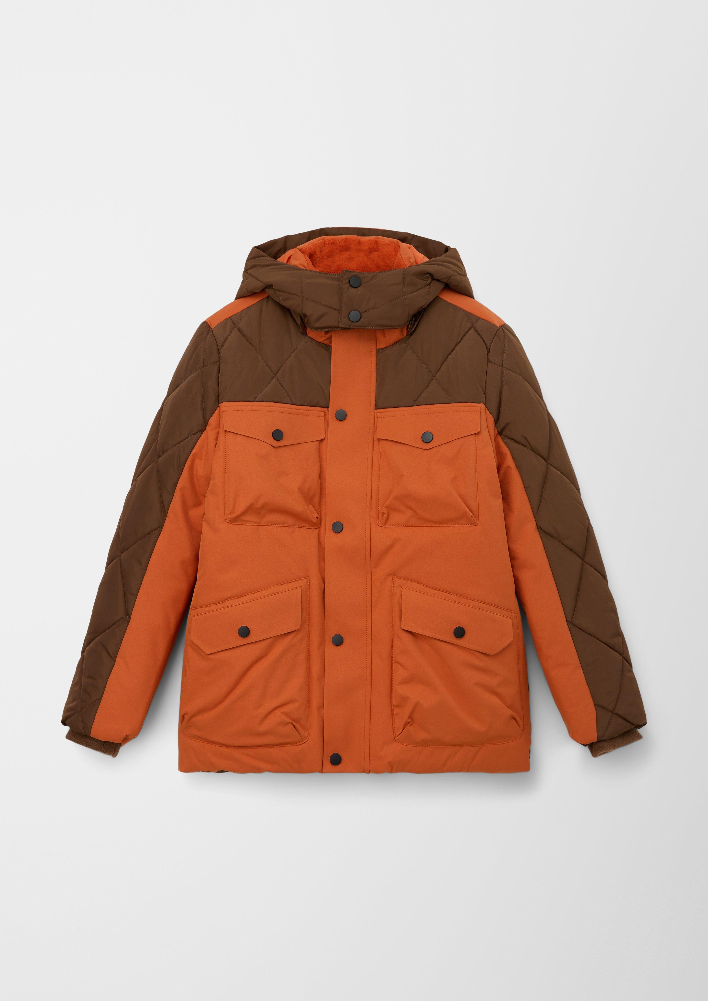Gesteppte Jacke mit Fleece-Futter  2116540-8658